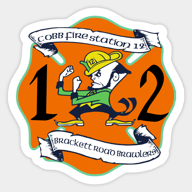 Cobb County Fire Station 12 Sticker by LostHose